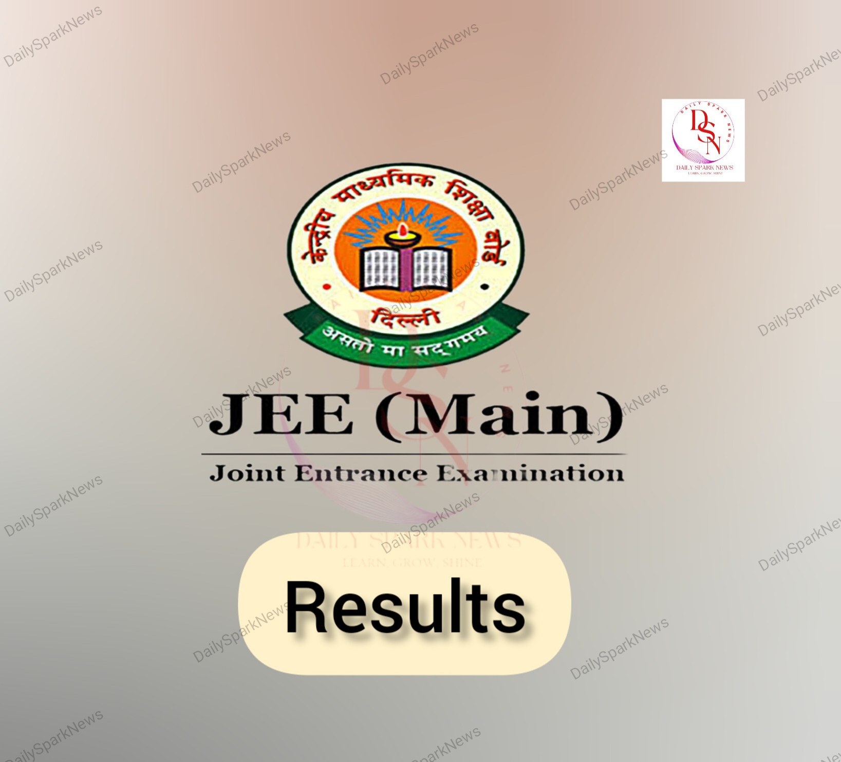 JEE Mains 2024 results today, download here Daily Spark